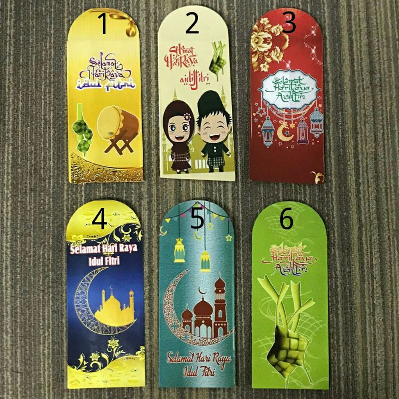 

Amplop Lebaran isi 10 / Angpau Lebaran isi 10 / Amplop Idul Fitri / Angpau Idul Fitri - AL1