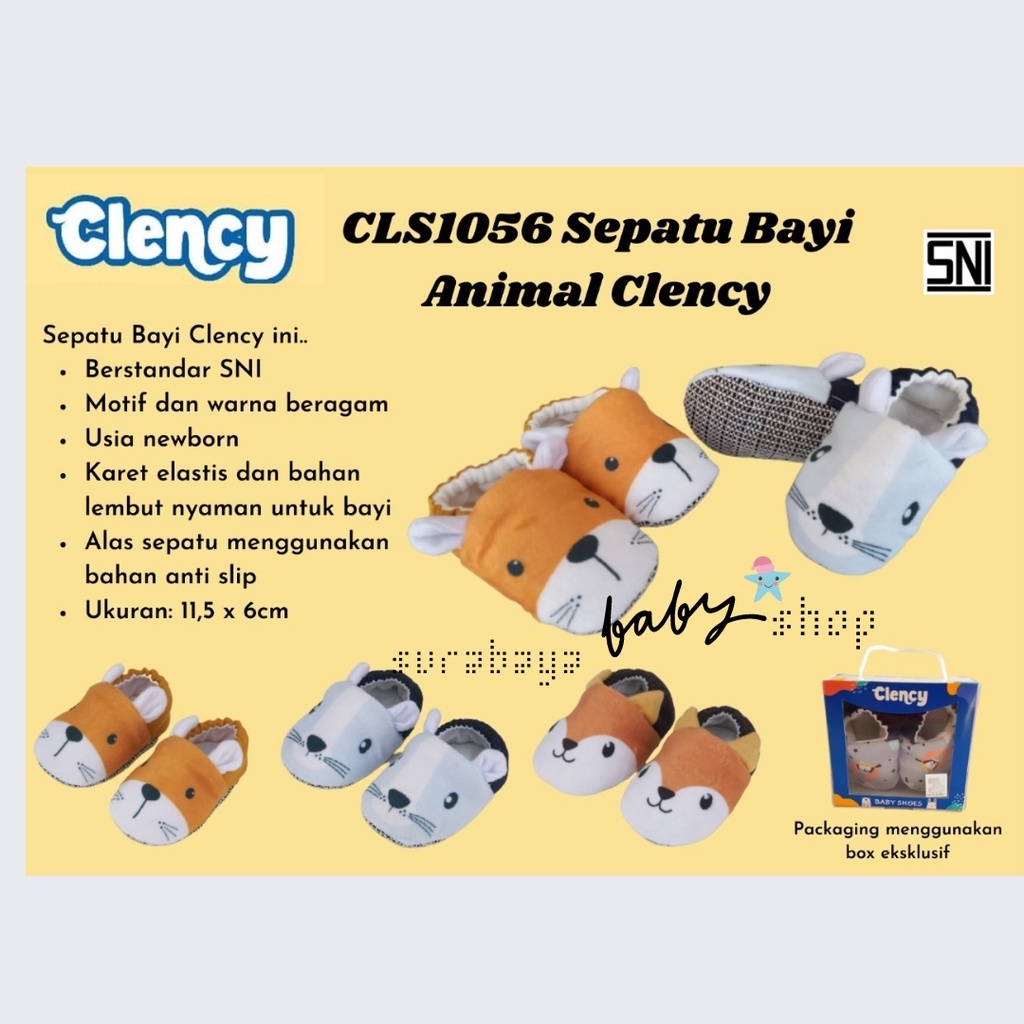 SEPATU BAYI ANIMAL CLENCY CLS1056