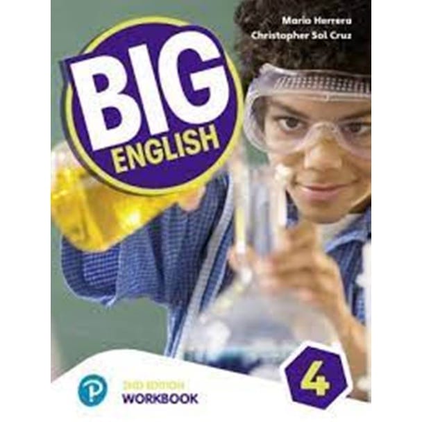 Cod - BIG English Student’s Book 1 - 6, Workbook (Level 4 Only) / 2nd Edition / Full Warna / Elementary Children's English Book / American English-4