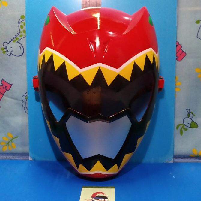 Bandai Topeng Power Rangers Dino Charge Red Ranger (Loose/Second)