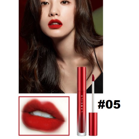 LAMEILA JUST RED EDITION MATTE LIPSTICK 2026 ~ LAMEILA LIQUID MOISTURIZING LIP GLOSS 2026