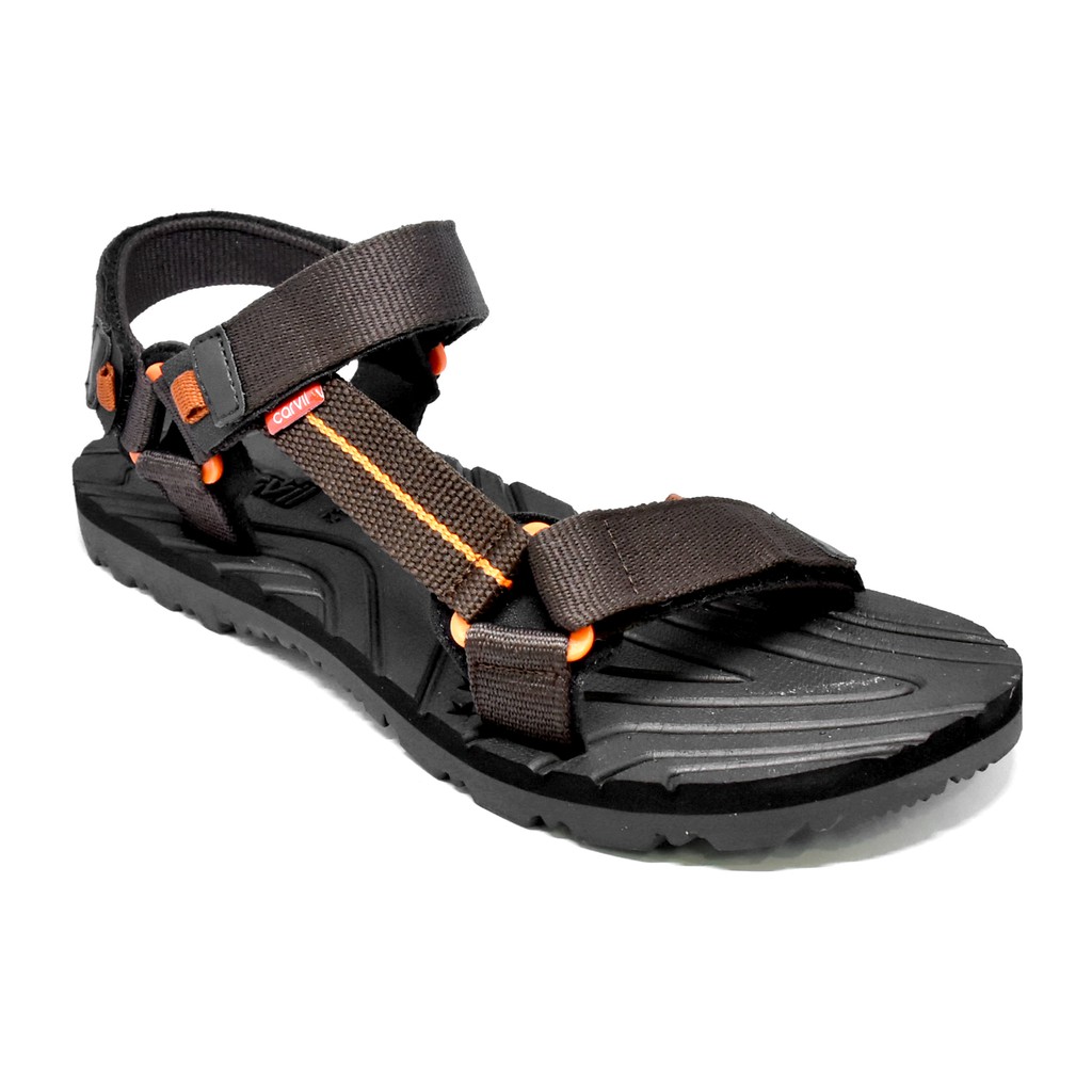  CARVIL  ALASKA GM BROWN SANDAL  GUNUNG  MAN Shopee  Indonesia