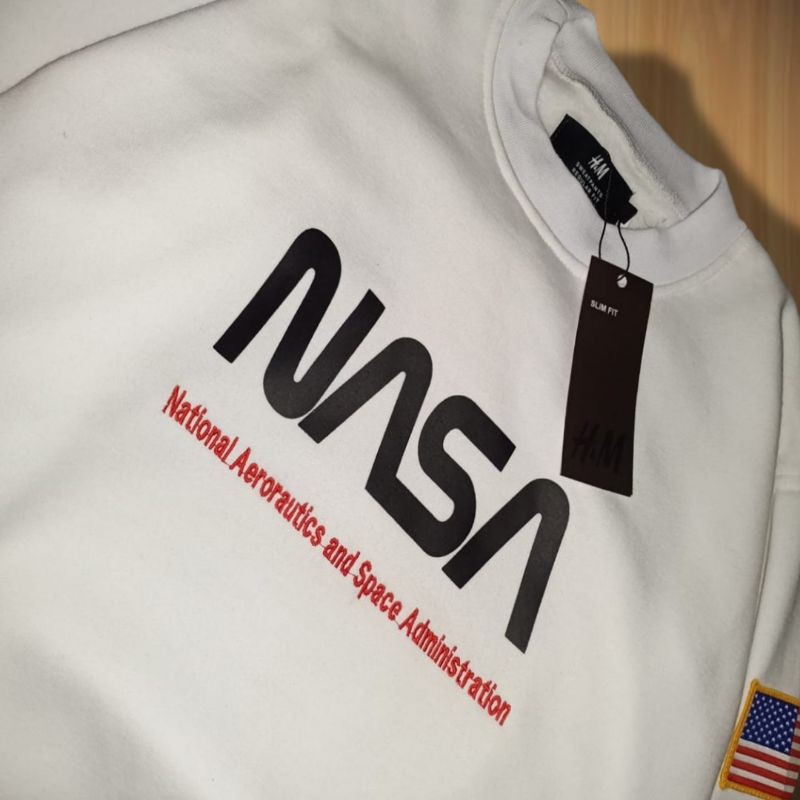 Sweaer hoodie nasa H&amp;M &amp; jaket H&amp;M nasa/ sweater H&amp;M nasa premium