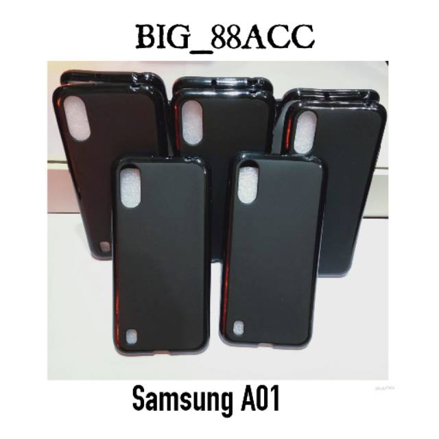 Softcase Silicon Case Casing Samsung Galaxy A01