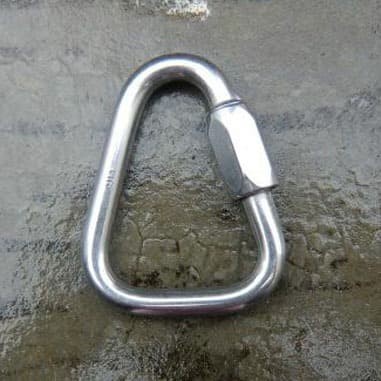 Climbing Karabiner Safety Lock - SQQ4045 - Silver