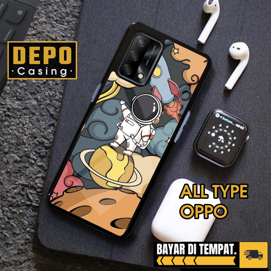 Case Oppo A74 5G Case Hp Oppo A74 5G Premium Glossy Depo Casing [AST2] Casing Hp Oppo A74 5G Aesthet