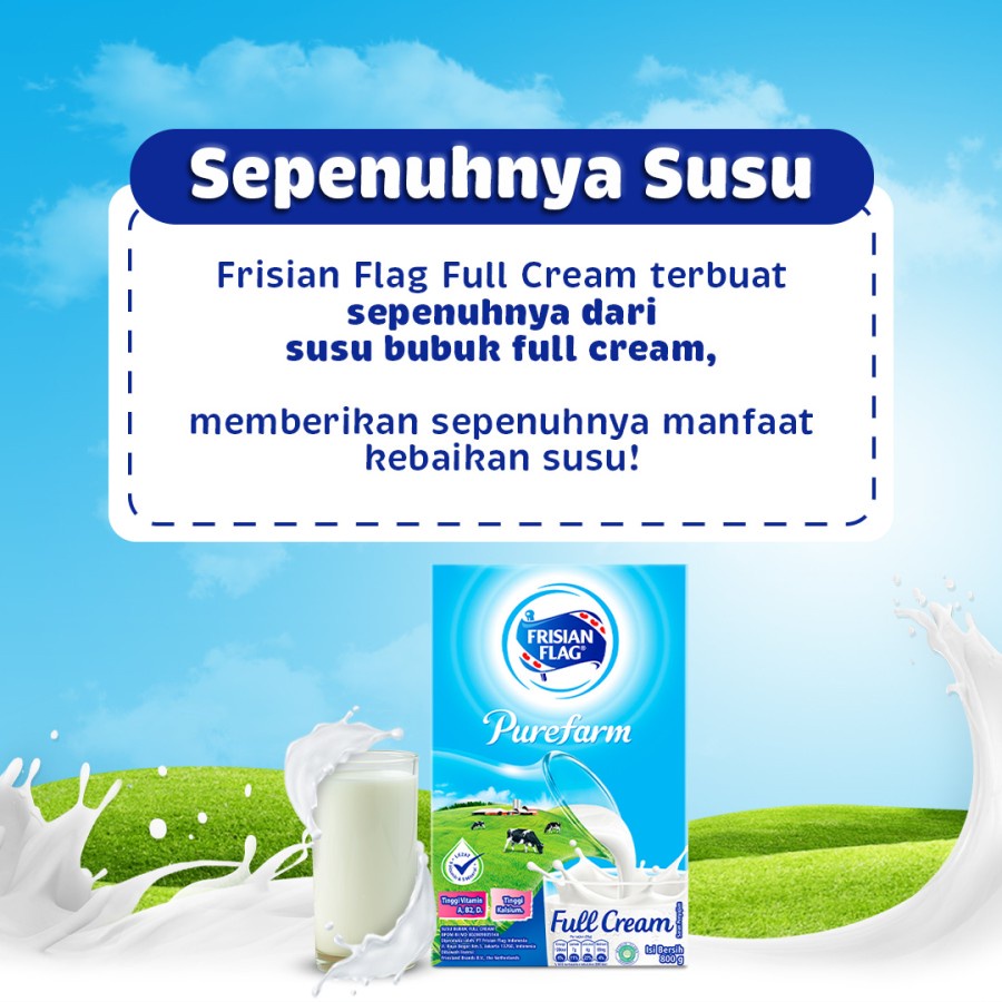 Frisian Flag / Susu Bubuk / Susu Full Cream / 800g