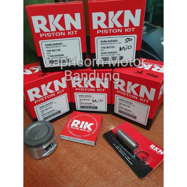 Piston Kit MIO NOUVO RKN RIK RIKEN oversize STD 25 50 75 100