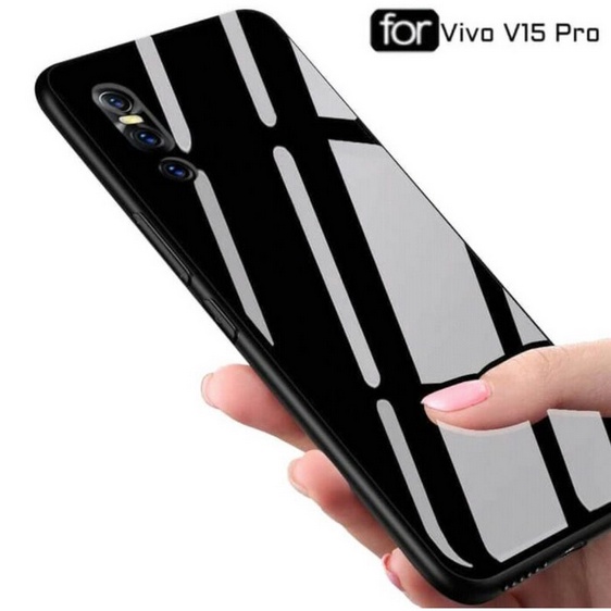 Vivo V15 Pro Case Tempered Glass Casing Vivo V15 Pro