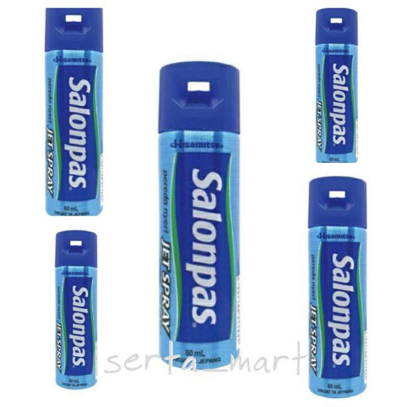 Salonpas Jet Spray 60ml - Spray Pereda Nyeri Salonpas 60ml