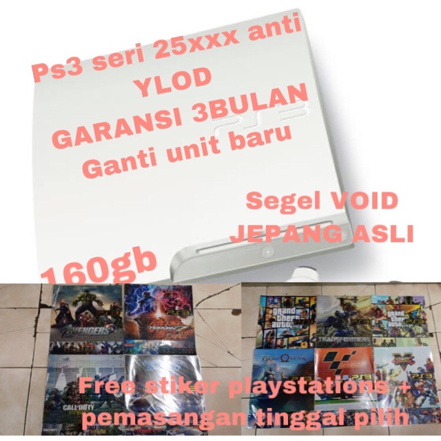 Ps3 Seri 25xxx anti YLOD