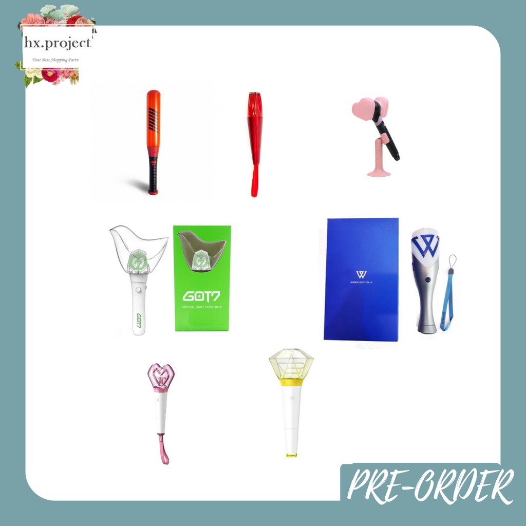 [LIMITED PO] OFFICIAL LIGHTSTICK TVXQ BOA GOT7 IKON BLACKPINK WINNER MONSTA X SNSD