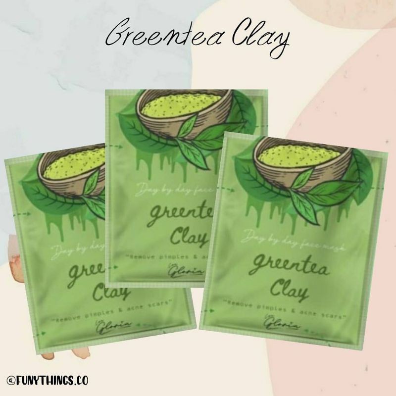 MASKER WAJAH BY LEA GLORIA GREEN TEA