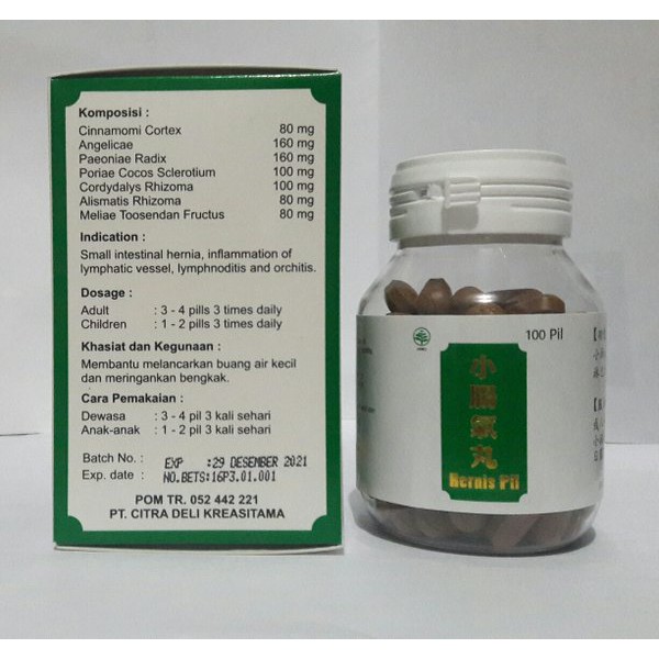 Obat Hernia Turun Berok Ampuh Herbal Bpom