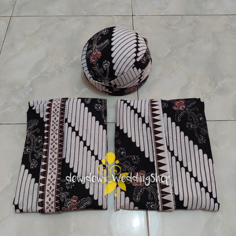 Baju Prewedding / Baju Adat Jawa - ModeL Hewes, Motif Lereng stik