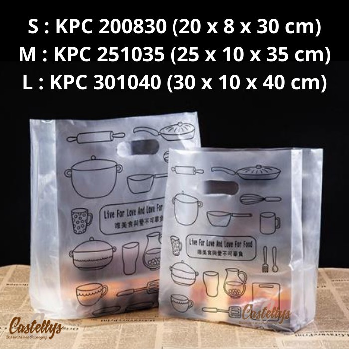 

Kantong Tas Plastik Serbaguna KPC Pan Plastic Goodie Bag Hampers Hadiah ~ S M L di Varian