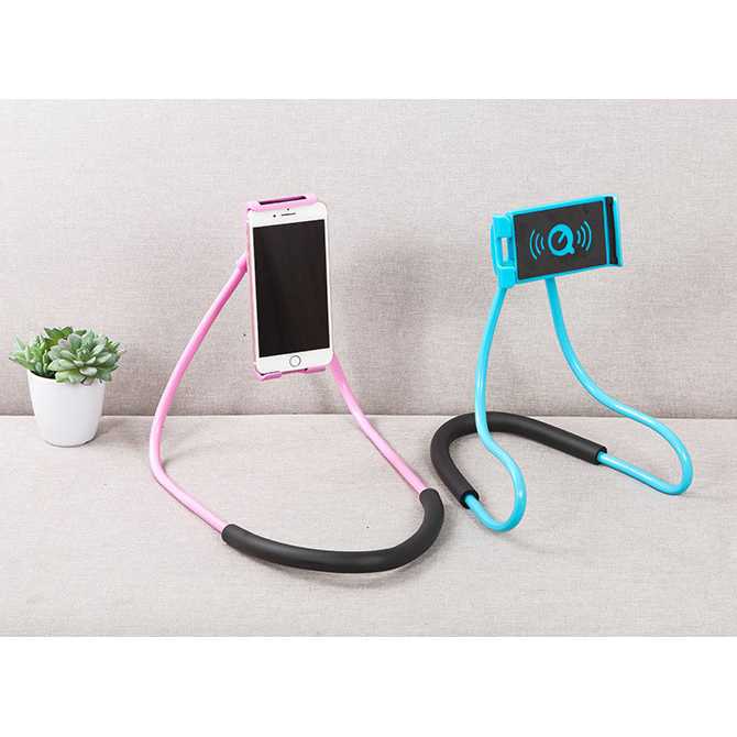 (100% BARANG ORI) Smartphone Lazypod Stand Holder Leher - ZG01