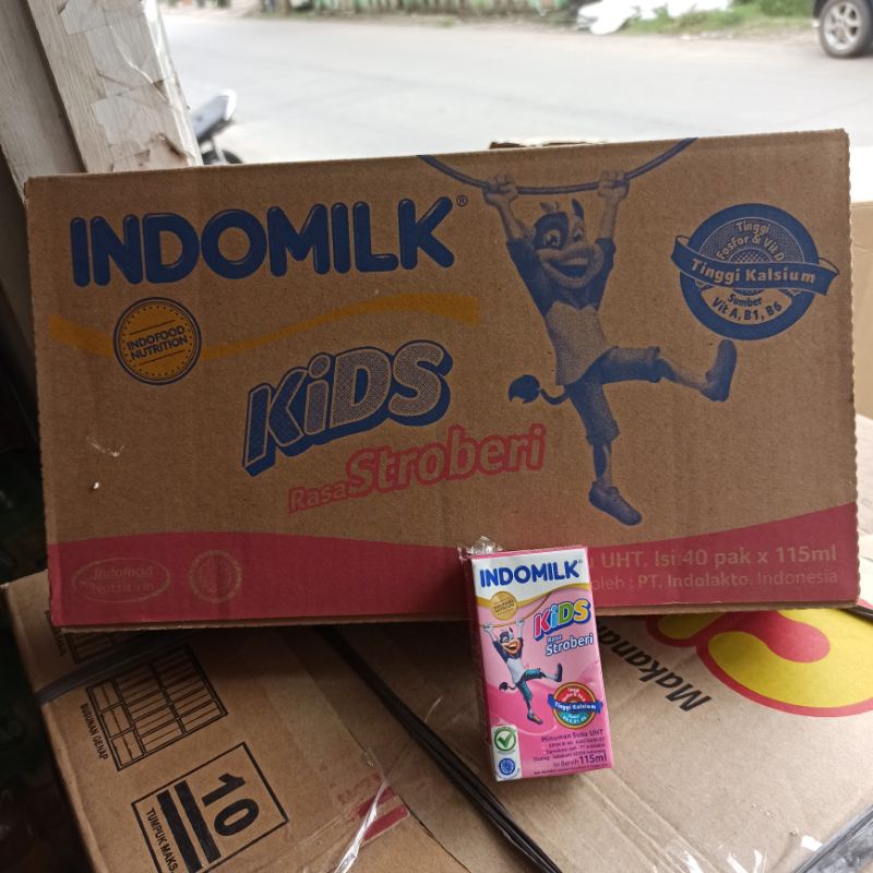 

Susu Uht Kotak Indomilk Kids 115 Ml Rasa Stroberi Strawbery Per Dus