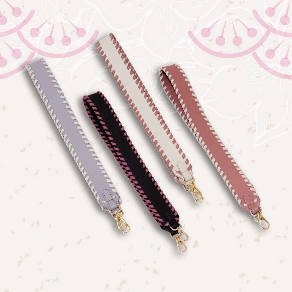 VALENCIA BY ENRICA BAG STRAP IN BLACK