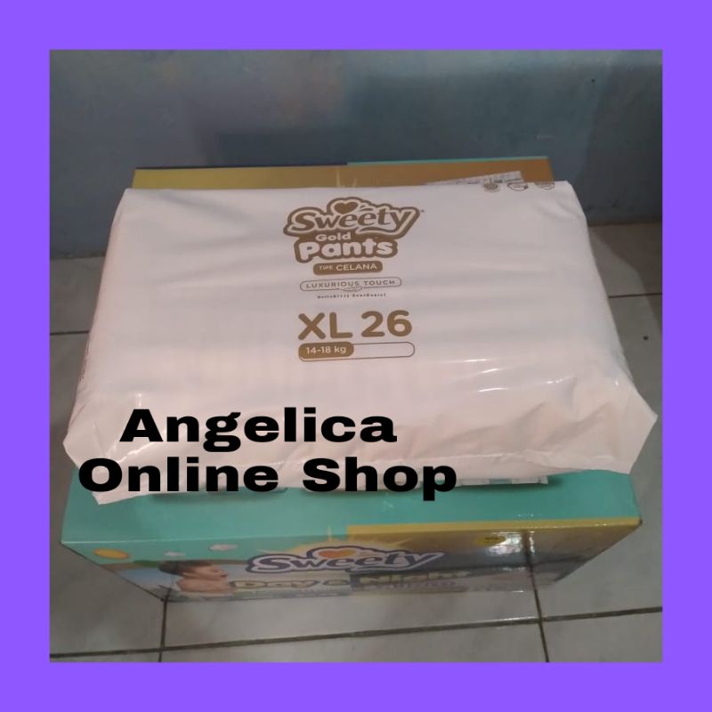 PROMO Sweety Gold Pants XL 26 XL26 kemasan E-commerce