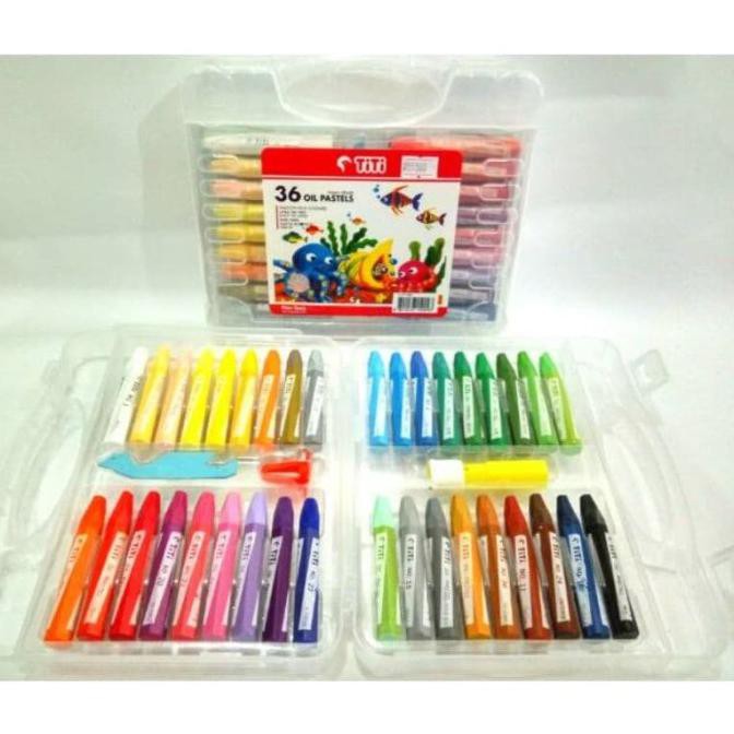 

Cuci Gudang Awal Tahun CRAYON KRAYON TITI OIL PASTEL 36 WARNA Diskon