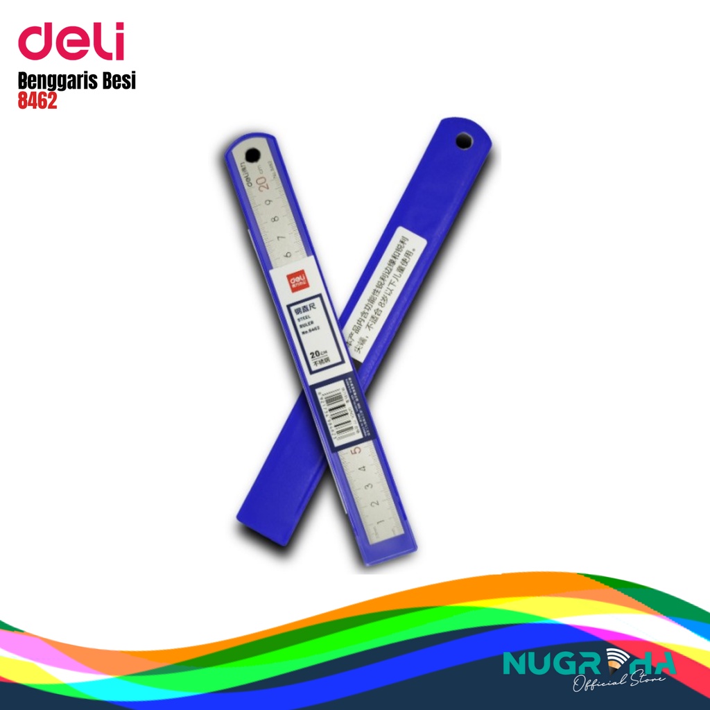 

GARISAN / PENGGARIS 20 CM BESI TEBAL DELI 8462