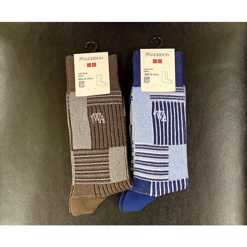UNIQLO Socks Kaos Kaki JW Anderson Line Color Cotton Original