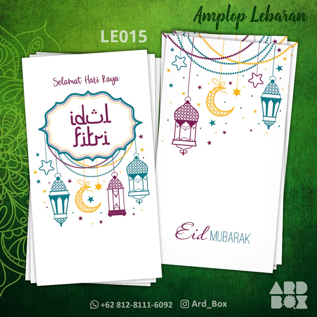 Design Amplop Lebaran  Nusagates