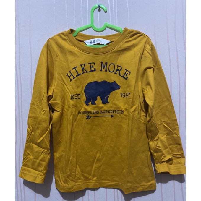 Tshirt anak h&m