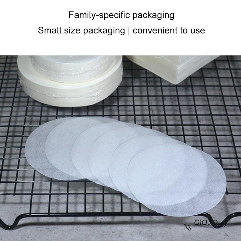 50 Pcs Kertas Minyak Untuk Mengukus Air Fryer Barbekyu Roti ol2