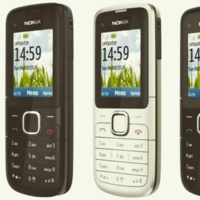 Handphone Jadul Nokia C1 01 Kamera Shopee Indonesia