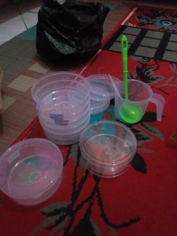 Irus Sayur Plastik / Sendok Sayur Plastik Sedang