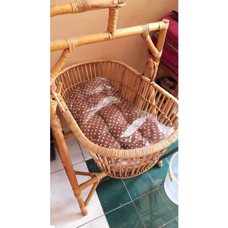 Ayunan Bayi Rotan Preloved like New