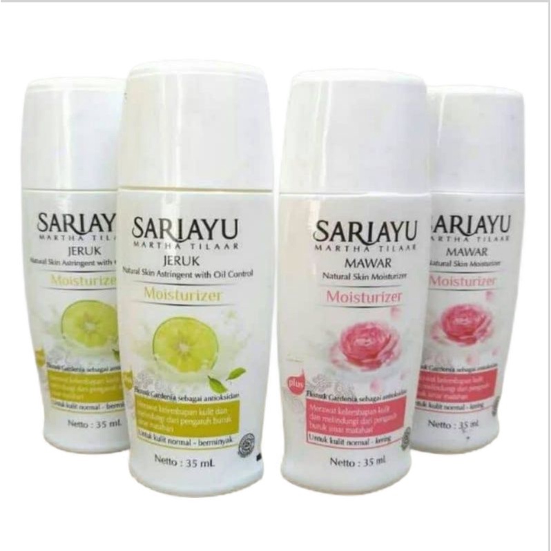 Jual Sariayu Pelembab Mawar Jeruk 35 G Shopee Indonesia