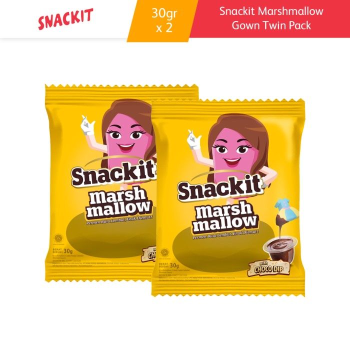 

COD Snackit Marshmallow Gown Twin Pack