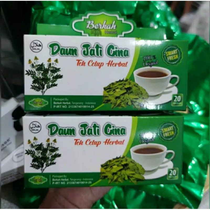 JATI CINA TEH CELUP [BERKAH] - TEH PELANGSING BADAN ALAMI TEH DIET
