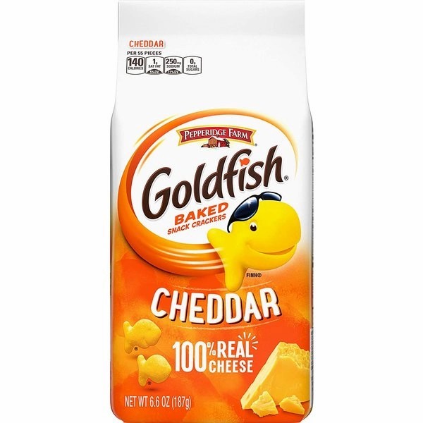 

Pepperidge Farm Goldfish Baked Snack Crackers Cheddar Gold Fish