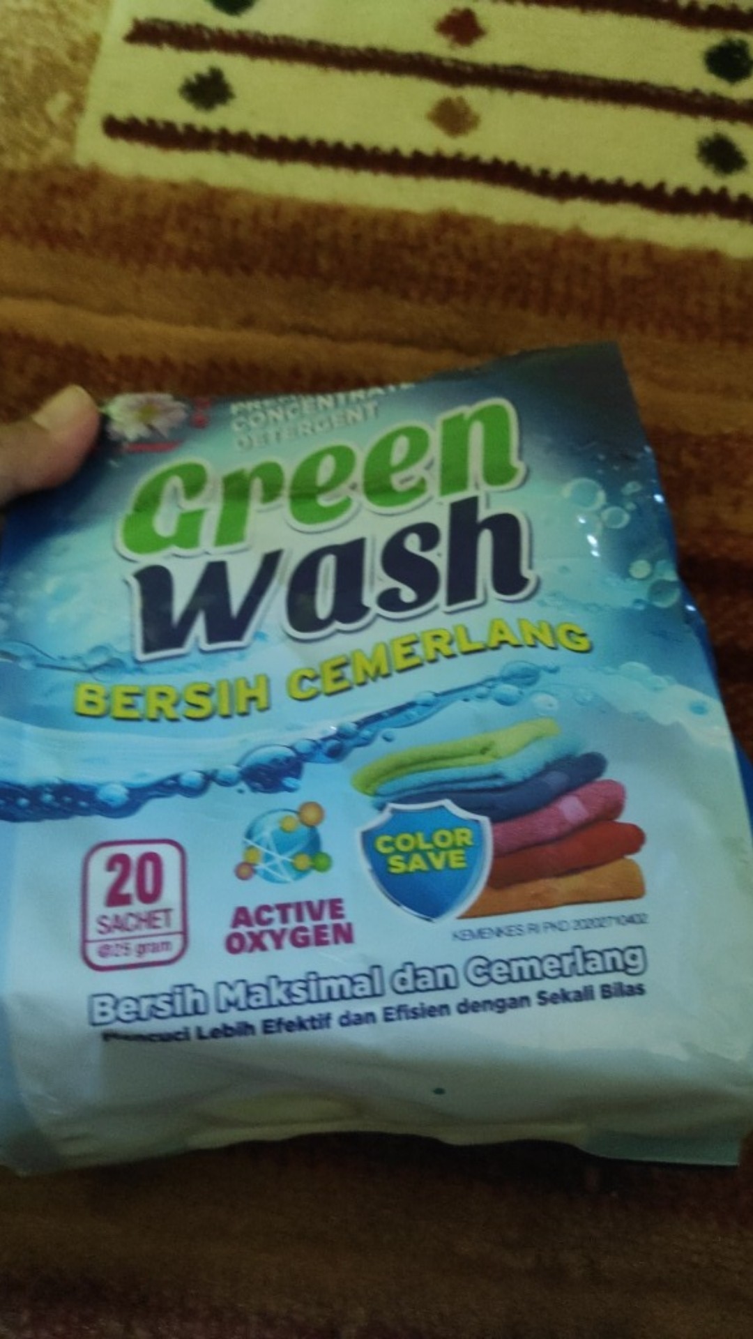 Green Wash Deterjen