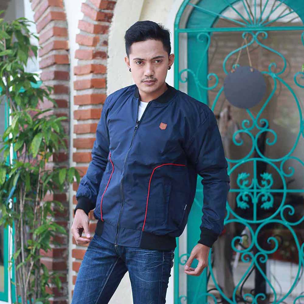 JAKET BOMBER CASUAL PRIA | Jeket Distro - Inficlo SDK 317 Original