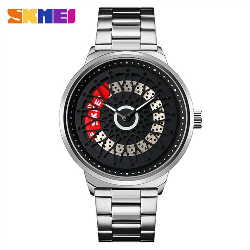 Jam Tangan Pria / SKMEI 9217 Analog / Jam Tangan Stainless Analog Original / SKMEI