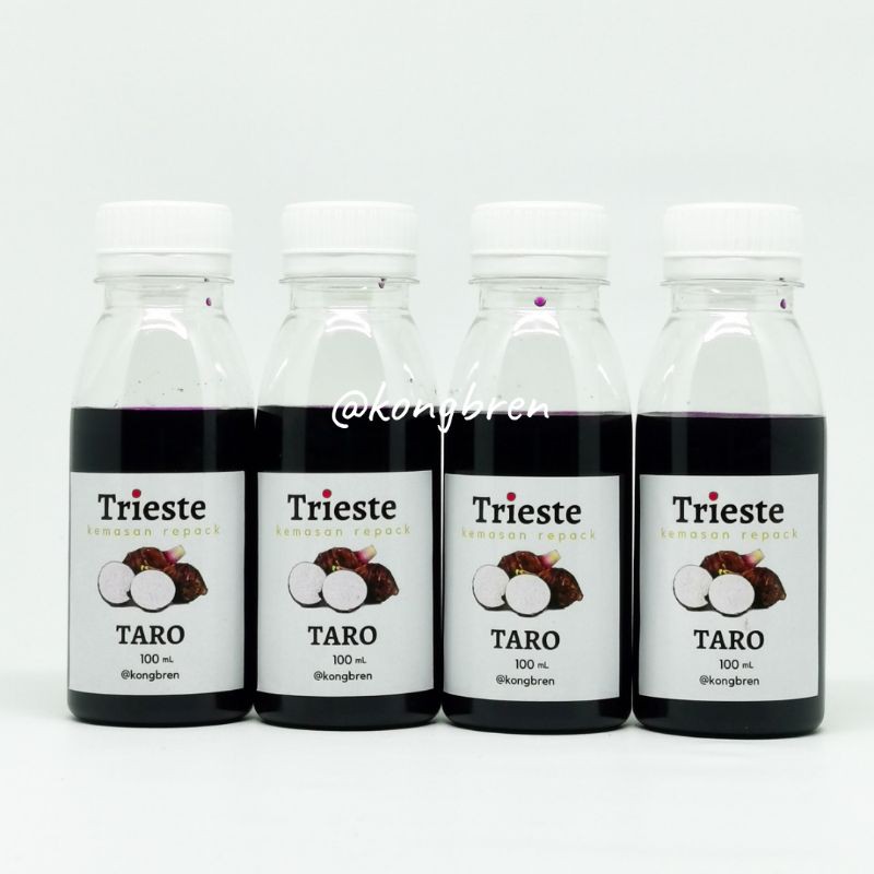 Sirup Taro Trieste 100 ml - Trieste Syrup Taro 100mL