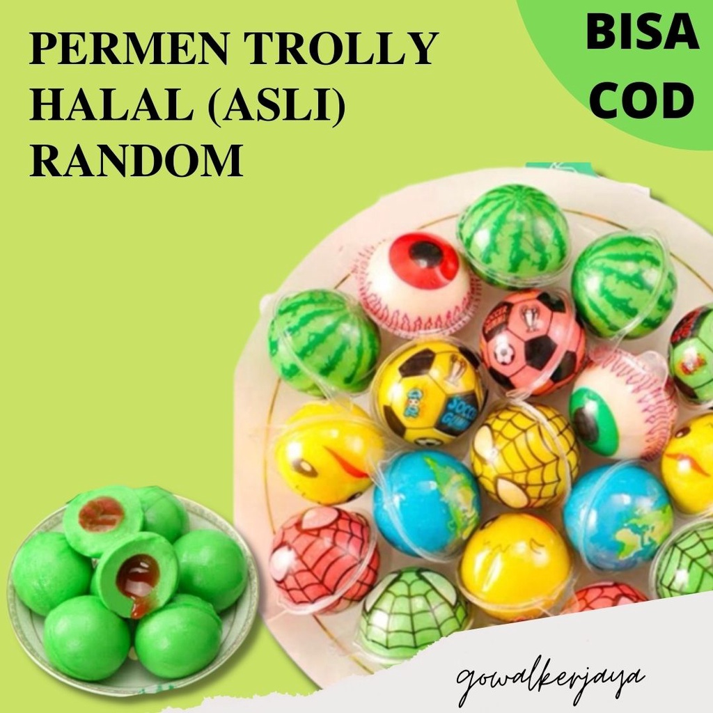 

FL⚡SH SALE MENJELANG HARI RAYA [gowalkerjaya]✅Trolli Planet Gummy HALAL RANDOM/ Trolli Gummi Halal RANDOM/Gummy Jelly Gummi Permen Korea 1 buah Permen Jelly Trolli Gummy | Permen karet Trolly Jelly Viral TERMURAH