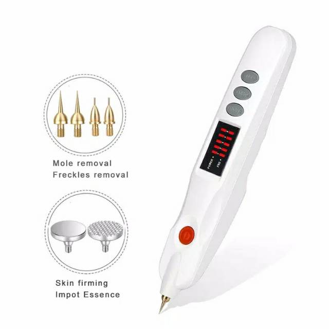 Beauty monster plasma pen alat laser penghilang flek kutil tai lalat melasma