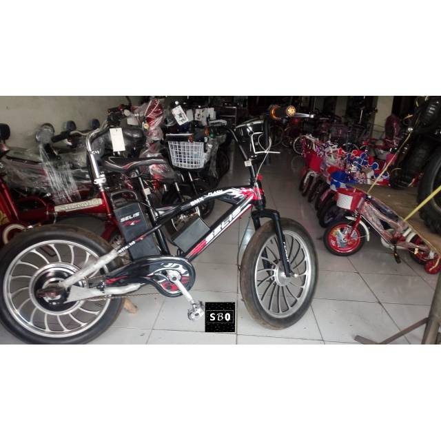  Sepeda  Listrik  Selis  Thunder BMX  Shopee Indonesia