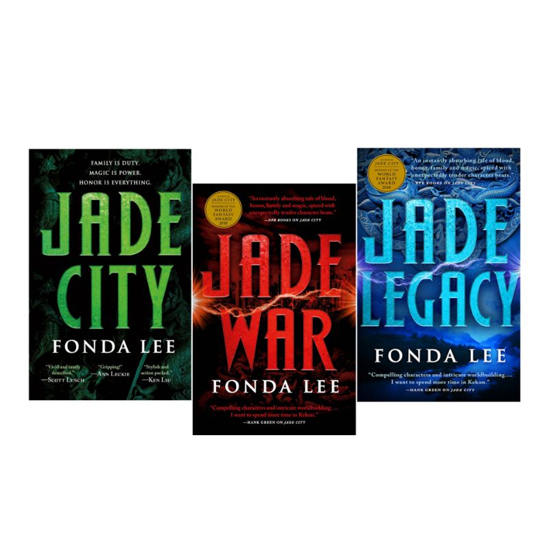 Jade City - Jade War - Jade Legency  by Fonda Ler