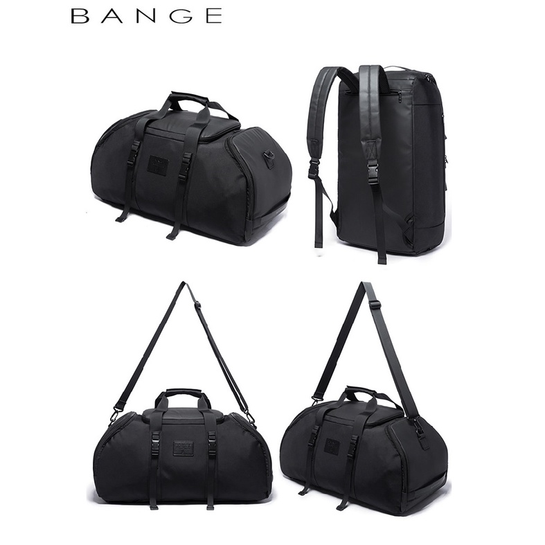 BANGE BG-7088 - Multifunctional 2-in-1 Travel Duffel Bag Backpack 36L