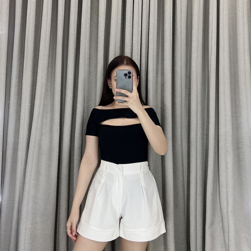 Sabrina cut out Top | Atasan sabrina 237