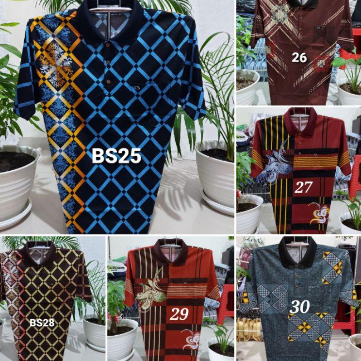 bcn Kaos merk Biros import / kaos kerah import / kaos dewasa j37