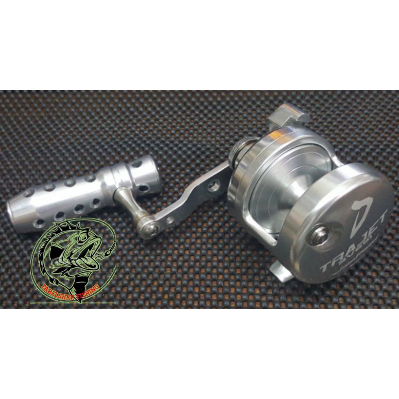 reel oh trajet jig pro 65L hendel kiri