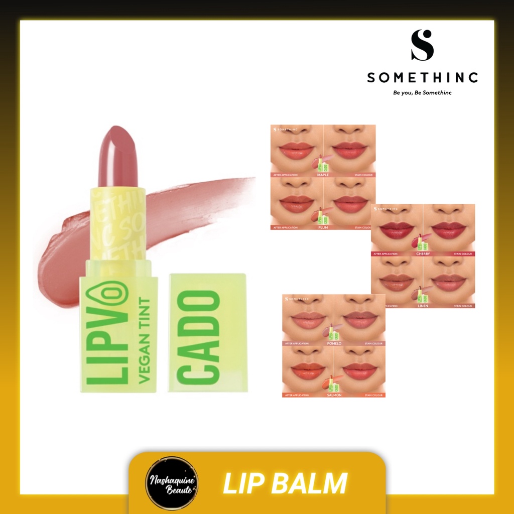 SOMETHINC LIPVOCADO Vegan Lip Treatment Tint - Lip Balm Berwarna